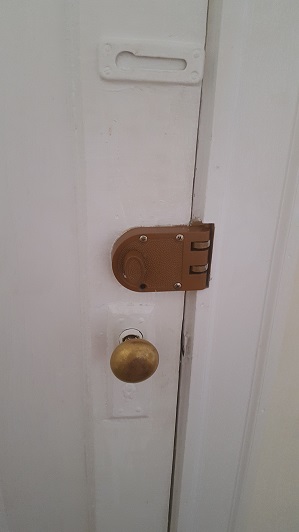 Our front door lock