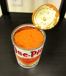 canned pumpkin puree texture